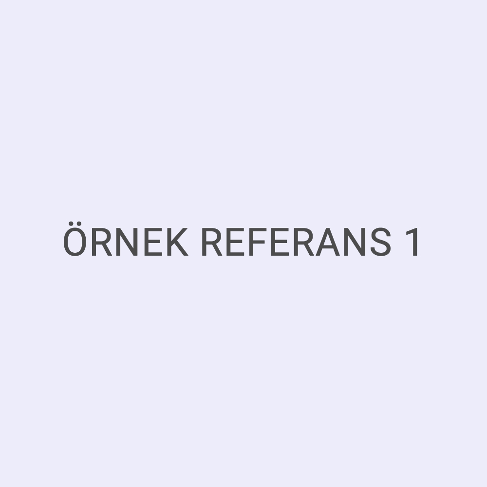 Örnek Referans 1
